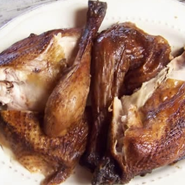 Poulet fumé