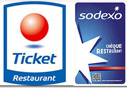 Ticket restaurant et chèque de table